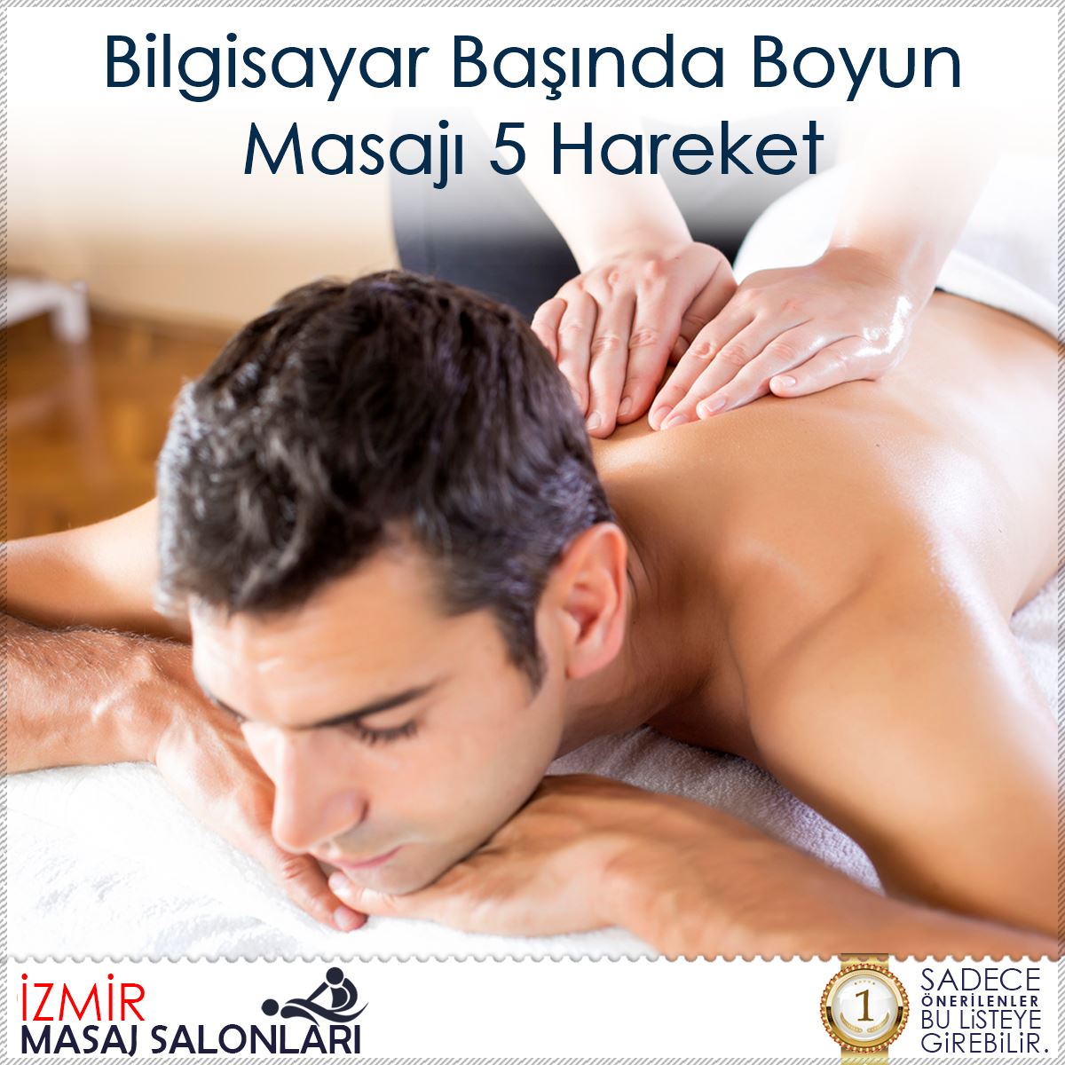 Bilgisayar Başında Boyun Masajı 5 Hareket : Kapak Görseli